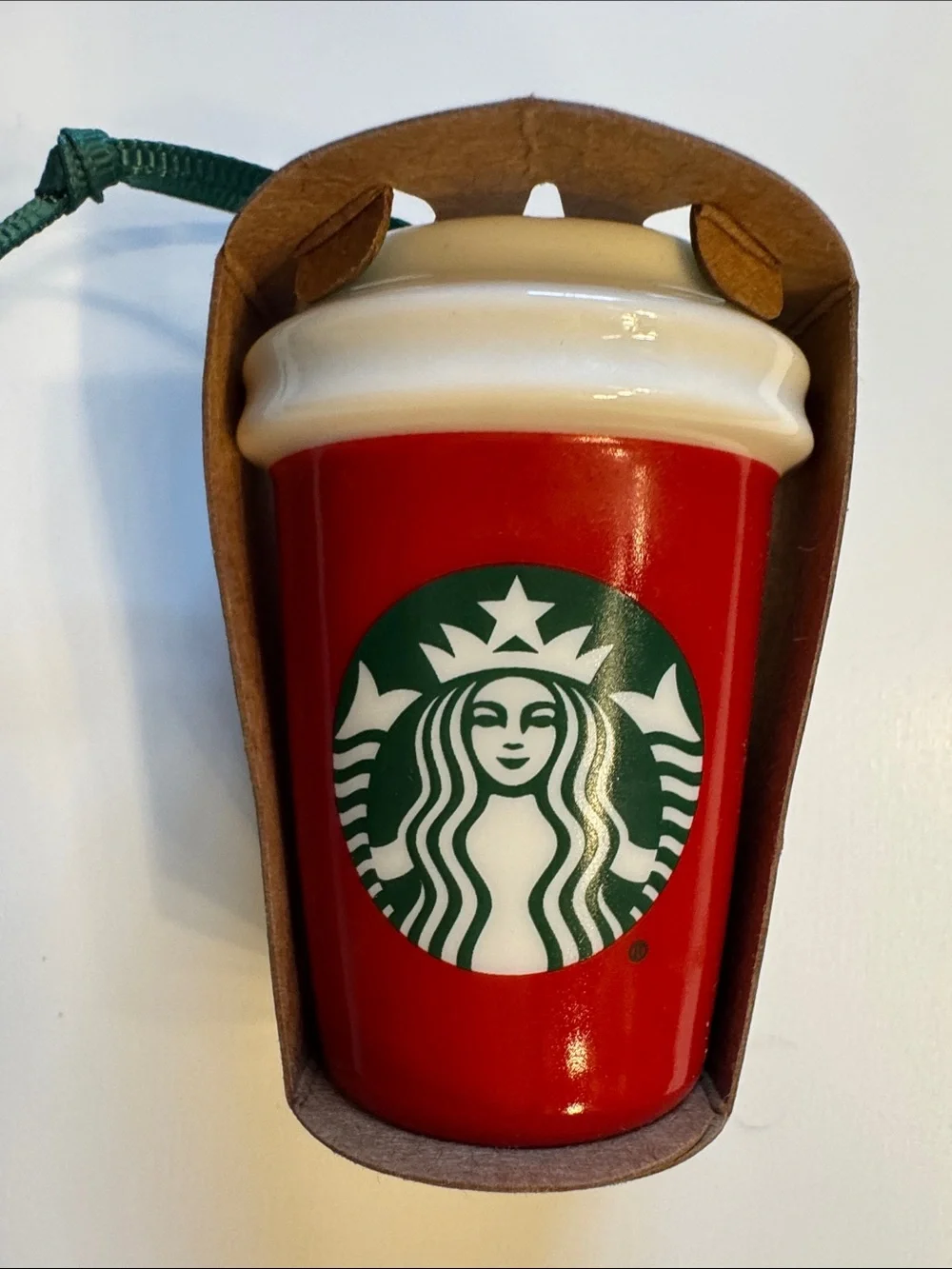Starbucks Maine Ceramic Ornament NWT